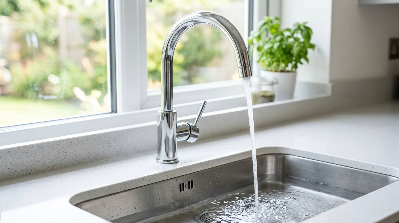 Local Plumbing Master Pros same day plumber fixing a faucet in Blawenburg, NJ